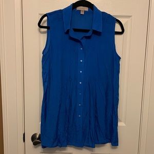 Christina B Flowy Sleeveless Blouse